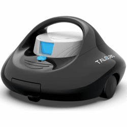 Pleco Se Poolroboter Akku 130 Mins Leistungsstarke Reinigung, Automatischer Kabelloser Poolreiniger Duale Motoren für Flachboden Pool bis zu 80 m² Schwarz und Weiß Angebot bei HelloDeals