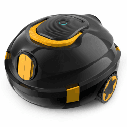 Kabellos Poolsauger Akku, 120 Min. Laufzeit, Leichtgewicht Poolroboter, Automatische Reinigung mit Selbsteinparkfunktion, Leistungsstarker Poolsauger für Flache Boden bis 110 m²(Schwarz) Angebot bei HelloDeals