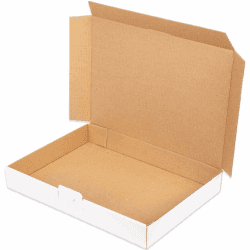 Maxibriefkartons 350 x 250 x 50 mm MB-5 weiß Maxibrief Karton Faltschachtel stabil Versandkarton für Post DHL Versand DIN A4 B4 Warensendung Büchersendung Versandschachtel (50 Stück) Angebot bei HelloDeals