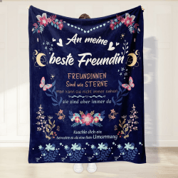 Geschenke Decke für Freundin, Beste Freundin, Flanelldecke Flauschig Beste Freundin Geschenke, Geburtstagsgeschenk für Meine Beste Freundin Schwestern, 130x150cm Angebot bei HelloDeals