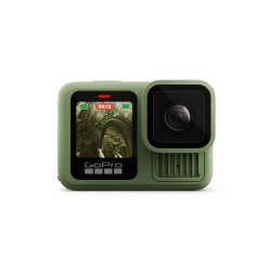 GoPro HERO13 Black in Waldgrün (Farbe in limitierter Auflage) – wasserdichte Action-Kamera mit 5,3K60-Video, 27MP-Foto + Kompatibilität mit Objektiven der HB-Serie Angebot bei HelloDeals