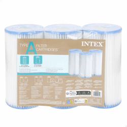 INTEX 3x Filterkartuschen Typ A Poolfilter Wasserfilter für Intex-Pumpenmodelle 28603/28604 / 28637/28638 / 28635/28636, (29003) 10.7 x 20 cm Angebot bei HelloDeals