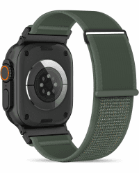 Higgs Trail Loop Nylon Armband Kompatibel mit Apple Watch Ultra3 2 49mm 46mm 45mm 44mm 42mm,Ersatz Sport Armbänder für iWatch Band Series 11 10 SE 9 8 7 6 5 4 3 2 1 Herren Damen Grün（schwarzer Verbinder） 44mm/45mm/46mm/49mm/42mm(Series 3 2 1) Angebot bei HelloDeals