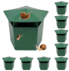 8 Stück Schnecken Fallen, Nacktschnecken Falle,Wiederverwendbare Plastik Bierschneckenfallen, Schneckenfallen für Den Garten, Schneckenfalle Bierfalle,Freundlicher Schneckenfänger Angebot bei HelloDeals