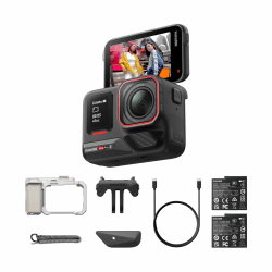 Insta360 Ace Pro 2 Xplorer-Bundle Mondsilber – wasserdichte 8K Action-Kamera mit Leica entwickelt, 1/1,3"-Sensor, Dual-KI-Chip, führende Schwachlichtleistung, Straßenfotografie, Doppel Akku Schiefergrau Doppel-Akku Angebot bei HelloDeals
