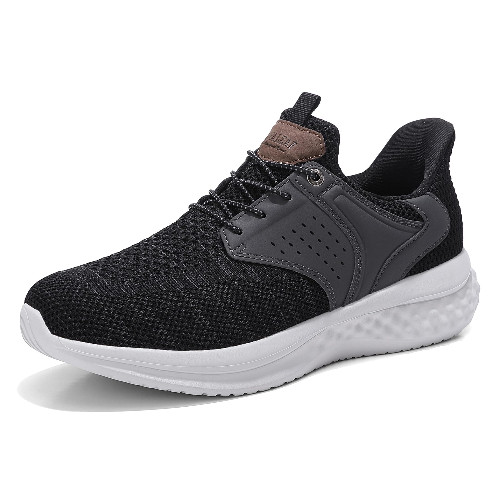 ANALEAF Herren Schuhe Walkingschuhe Sportschuhe Laufschuhe Turnschuhe Leichtgewichts Atmungsaktiv Sneaker Schwarz 42 EU Angebot bei HelloDeals