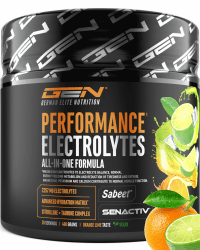 Performance Electrolytes - 400 g (20 Portionen) - Advanced Hydration Matrix mit Natrium, Kalium, Magnesium, Calcium & Chlorid - mit Citrullin & Taurin - Zuckerfrei - Vegan - Orange Lime Geschmack Orange-Limette Angebot bei HelloDeals
