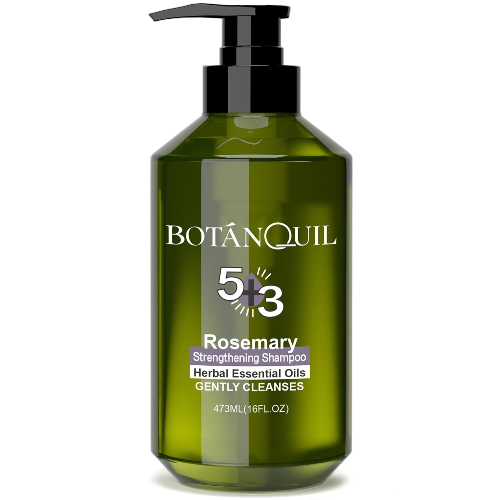 BOTÁNQUIL Rosmarin Shampoo für Haarwachstum 473ML, Haarshampoo für Dauerwellen und Färbung Damen Herren, Shampoo gegen Haarausfall Starke Reparatur, Feuchtigkeit und Pflege, Färbeshampoo Ohne Silikon Angebot bei HelloDeals