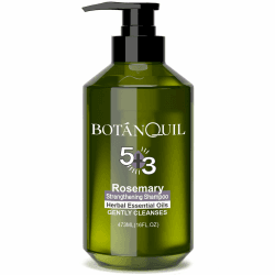 BOTÁNQUIL Rosmarin Shampoo für Haarwachstum 473ML, Haarshampoo für Dauerwellen und Färbung Damen Herren, Shampoo gegen Haarausfall Starke Reparatur, Feuchtigkeit und Pflege, Färbeshampoo Ohne Silikon Angebot bei HelloDeals