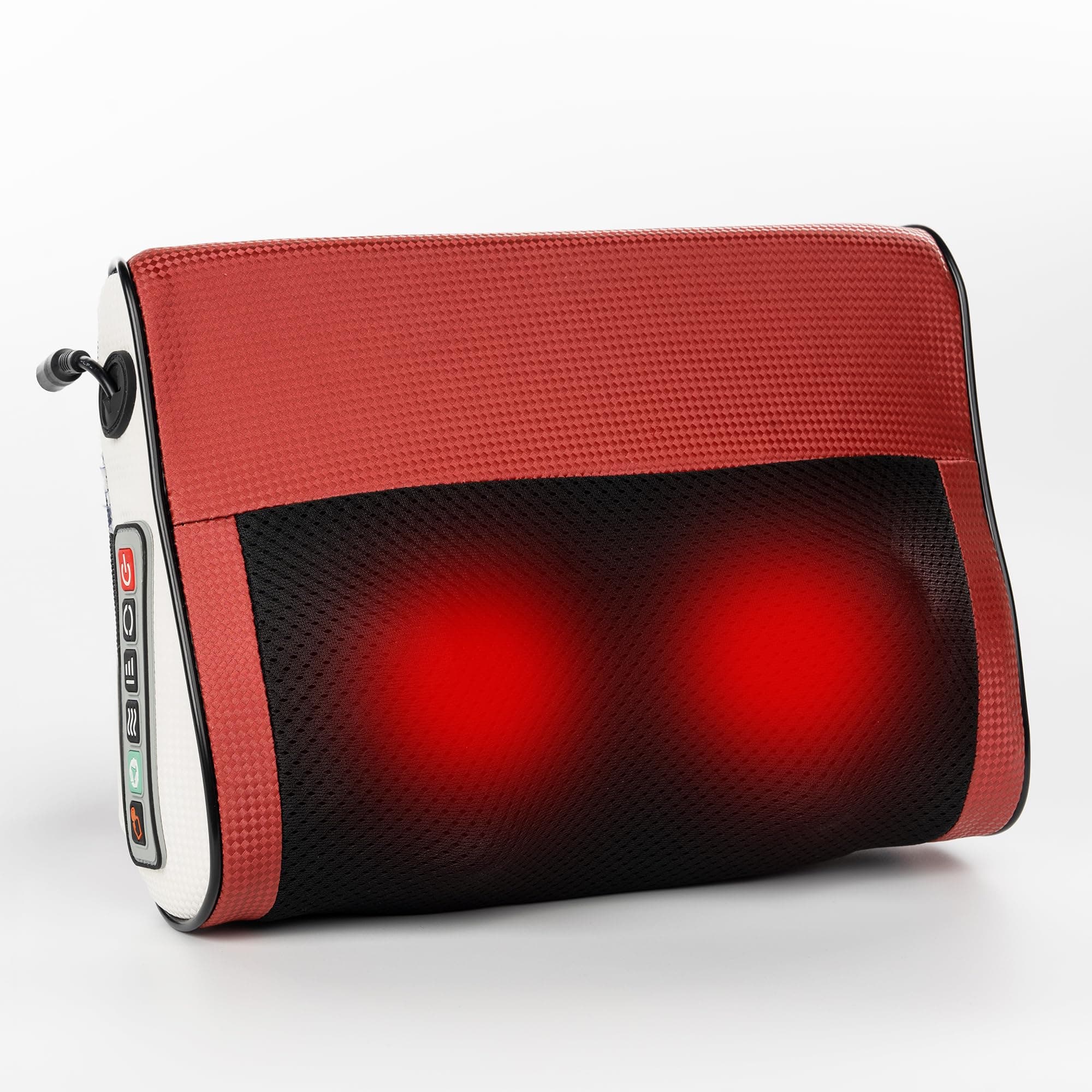Real Relax Massagekissen für Rücken & Lenden,Nackenmassagegerät mit Wärme,Shiatsu 3D Rückenmassagegerät für Nacken,Rücken,Beine,Geschenke für Männer, Frauen Angebot bei HelloDeals