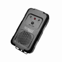 Technaxx Marderschreck Ultraschall Tierabwehr TX-368 mit LED-Blitz, 12–24kHz Frequenz, 20m² Reichweite, batteriebetrieben oder 12V Autoanschluss, Marderschutzgerät für Auto, Motorraum, Garage und Haus Angebot bei HelloDeals