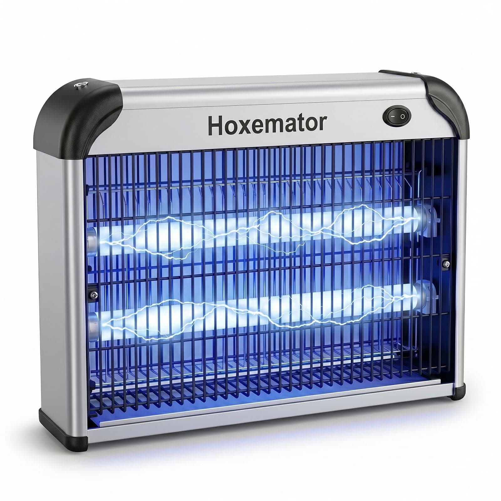 Elektrischer Insektenvernichter 20W LED Mückenlampe mit 2000V Hochspannung & Dual-UV-Licht Mückenfalle, Chemiefreie Fliegenfalle Lampe für 100m² Mückenschutz für Innen, Küche, Schlafzimmer Angebot bei HelloDeals