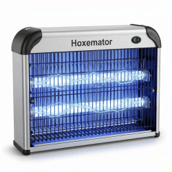 Elektrischer Insektenvernichter 20W LED Mückenlampe mit 2000V Hochspannung & Dual-UV-Licht Mückenfalle, Chemiefreie Fliegenfalle Lampe für 100m² Mückenschutz für Innen, Küche, Schlafzimmer Angebot bei HelloDeals