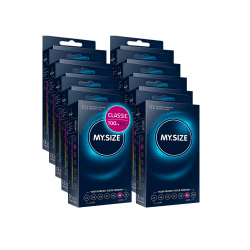 MY.SIZE Classic Kondome 64mm Größe 5 | 100 Stück Maxipack | extra dünn mit 0,07 mm Wandstärke | Für Optimale Passform & Natürliches Gefühl 64 Mm 100 stück (1er Pack) Angebot bei HelloDeals