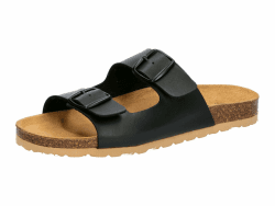 Lico Herren Bioline ManHausschuh 44 EU Schwarz Helle Sohle Angebot bei HelloDeals