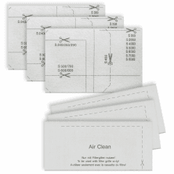 3er Set Filter für Miele Staubsauger [Complete C3, C2, C1, Classic C1, Compact C1/C2, Dynamic U1, S8340] – ersetzt SF-SAC 20/30 AirClean – 3 Abluft- & 3 Motorschutzfilter [S200–S899, S2000–S8999] 3 AirClean Filter + 3 Motorfilter Angebot bei HelloDeals