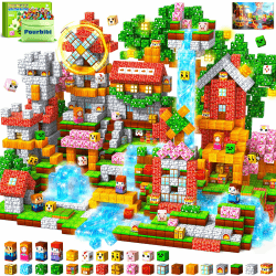 Pourbibi 𝟑𝟎𝟎 𝐓𝐞𝐢𝐥𝐞 Magnetische Bausteine, Magnetbausteine Magnetspielzeug,Magnetische Bauwelt Spielzeug Magnetblöcke für Kinder ab 3-10 Jahre,Geschenk Spielzeug ab 3 4 5 6 7 8 9 10 Jahre D-300 Teile Himmelsinsel Angebot bei HelloDeals