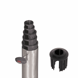 Doppler Reduzierringe Universal 5er Set I Reduziereinsätze mit Innendurchmesser 5,2/4,8/3,8/3,2/2,5 cm I Sonnenschirm Adapter für alle Sonnenschirmständer, Schirmsockel & Bodenhülsen Angebot bei HelloDeals