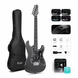 Enya X MARI Smarte E-Gitarre Set mit integrierten DSP-Effekten, 4 Voreinstellungen, USB-C-OTG-Aufnahme, Kopfhörerausgang, Alnico-Tonabnehmer mit Spulen-Split, Kohlefaser-Korpus Angebot bei HelloDeals