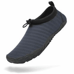 Mishansha Herren Damen Badeschuhe rutschfeste Schnelltrocknende Leicht Wasserschuhe Pool Schuhe Gr.36-46 40 EU Dunkelblau Angebot bei HelloDeals