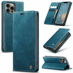 Handyhülle für iPhone 15 Pro 5G Hülle Premium Lederhülle Flip Case Magnet Tascher Kartenfach Standfunktion Klapphülle Schutzhülle für iPhone 15 Pro, Blaugrün iPhone 15 Pro 5G Blaugrün Angebot bei HelloDeals