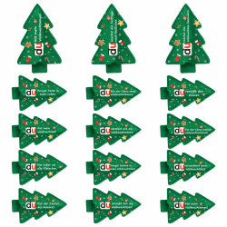 Giftota 15pcs Weihnachtsgeschenke - Lustige Weihnachtsbaum Deko für Kollegen Mitschüler Familie - Hülle Filz Duplo Weihnachten Geschenk Verpackung, Ohne Schokolade 15pcs Weihnachten 1 stück (1er Pack) Angebot bei HelloDeals