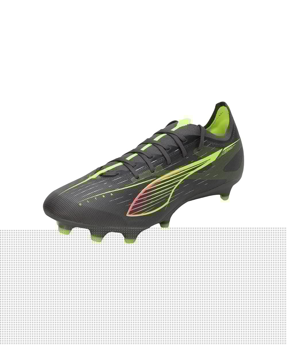PUMA Erwachsene Ultra 5 Match FG/AG Fußballschuhe 39 EU Matte Aged Silver Yellow Alert Blue Gray Angebot bei HelloDeals
