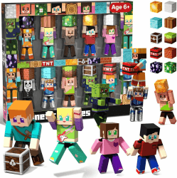 ToyUnited 20 pcs Spielzeug Figuren Set Kompatibel mit Allen Magnetische Bausteine/Magnetbausteinen, Förderung der Kreativität & Feinmotorik, Ideales Spielzeug & Geschenk für Kinder ab 3 20pcs Angebot bei HelloDeals