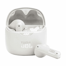 JBL Tune Flex TWS – Wasserdichte, True-Wireless In-Ear-Kopfhörer mit Noise-Cancelling - Weiß – Mit bis zu 32 h Musikwiedergabe Weiß Single Angebot bei HelloDeals