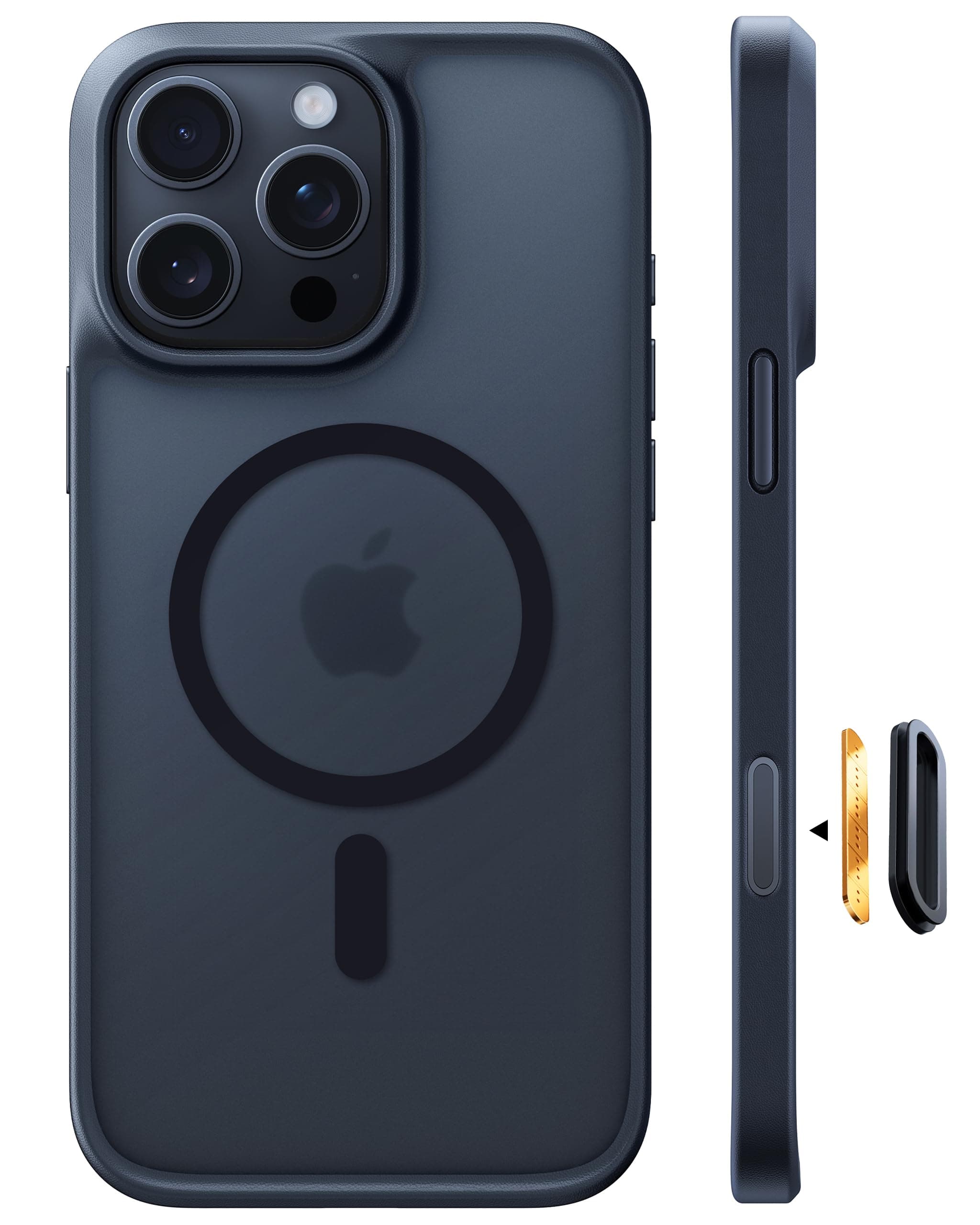 TORRAS 2026 Neu Guardian-Mag iPhone 16 Pro Hülle MagSafe Nr.1 Schutzkraft und Magnetkraft Handyhülle iPhone 16 Pro Case Stoßfest Kratzfest Hülle iPhone 16 Pro Cover Angenehme Haptik Matt Schwarz iPhone 16 Pro Schwarz Angebot bei HelloDeals