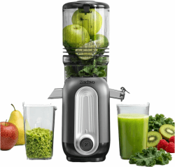 Entsafter Gemüse und Obst Testsieger – Slow Juicer mit 130 mm Extra Breitem Einfüllschacht, Kaltpress-Technologie (300 W), Hohe Saftausbeute, Leise & Einfach zu Reinigen X-Large Angebot bei HelloDeals