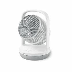 PHILIPS Tischventilator Serie 2000. Stark & superleise mit SilentWings Technologie. 23 dB. Luftumwälzung. Neigung 180° einstellbar. 12-Stunden-Timer. Schlafzimmer, Haus & Büro. Weiß (CX2050/00) Weiß 738 m3/h​ Angebot bei HelloDeals