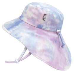 Jan & Jul Mädchen 'Grow-with-Me' Baumwoll-Xplorer-Sonnenhut mit großer Krempe 2-5 Jahre Cotton Candy Tie-Dye Angebot bei HelloDeals