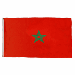 AZ FLAG - Flagge Marokko - 90x60 cm - Marokkanische Fahne 100% Polyester mit Messing-Ösen - 50g Marokko 90x60 cm Angebot bei HelloDeals