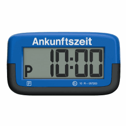 Needit elektronische Parkscheibe Park Micro I die weltweit dünnste automatische Parkscheibe mit KBA-Zulassung I kompakte, Digitale Parkuhr mit gut lesbarem Display I langlebige Batterie, 9,4 mm dünn 1-Pack Blau Angebot bei HelloDeals