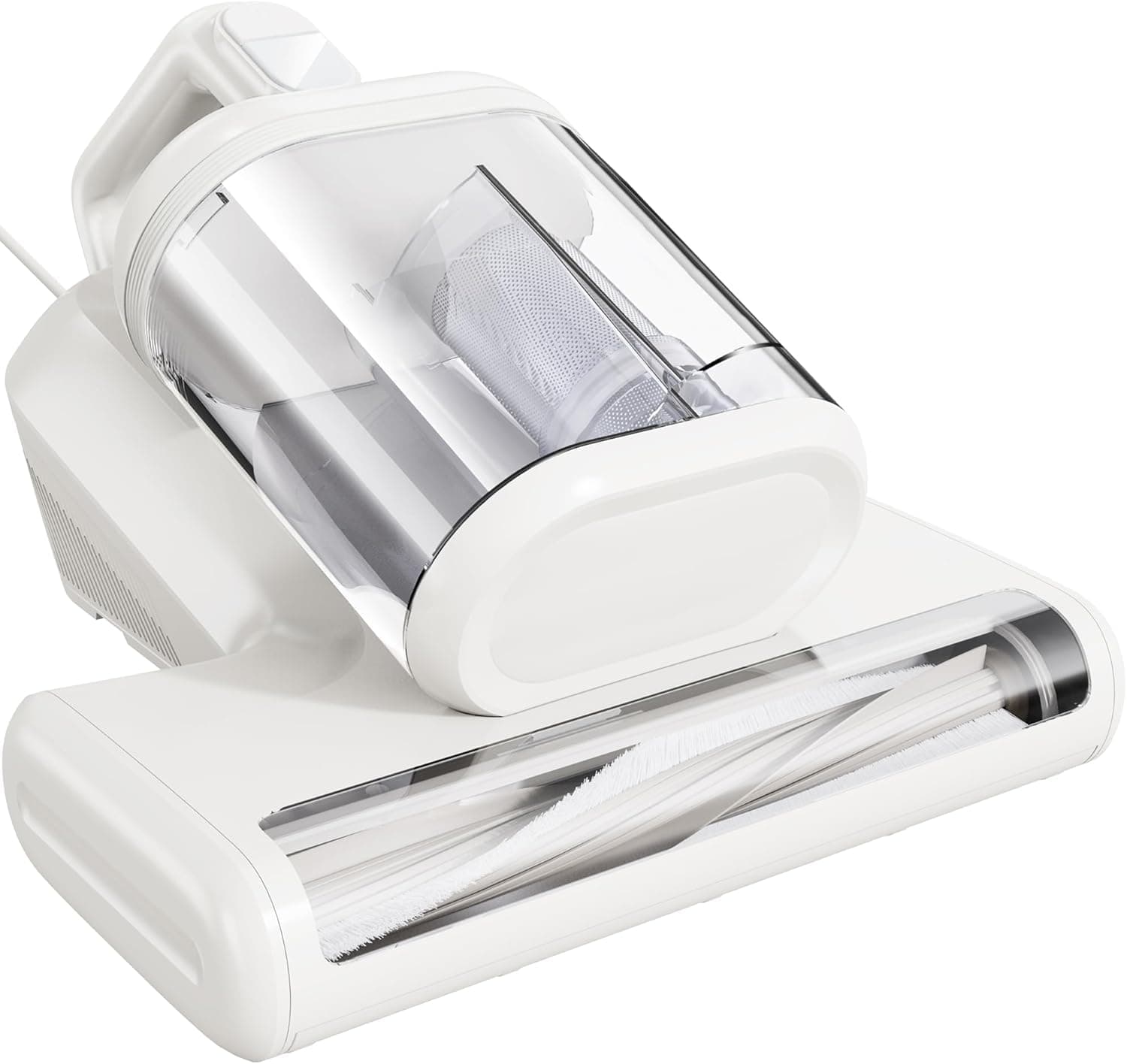 Milbensauger für Matratzen mit UV Licht - 15KPa Milbenstaubsauger mit 5M Kabel und 60℃ Heißluftfunktion Matratzenreiniger Gerät Matratzensauger für Bett, Sofa, Allergiker Weiß Angebot bei HelloDeals