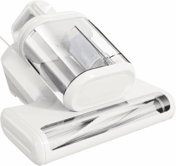 Milbensauger für Matratzen mit UV Licht - 15KPa Milbenstaubsauger mit 5M Kabel und 60℃ Heißluftfunktion Matratzenreiniger Gerät Matratzensauger für Bett, Sofa, Allergiker Weiß Angebot bei HelloDeals