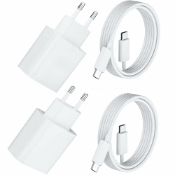 2 Pack 20W USB C Schnellladegerät PD 3.0 für iPhone & iPad + 2m USB-C Schnellladekabel –Handy Ladegerät& Ladekabel für 17 16 15/17 16 15 Pro/17 16 15 Pro Max, Adapter Stecker für iPad Pro/Air/Mini Angebot bei HelloDeals