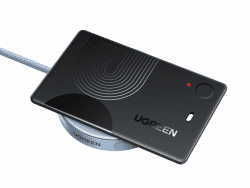 UGREEN FineTrack Slim unterstützt magnetisches kabelloses Laden, Bluetooth Tracker Karte kompatibel mit Apple Find My (nur iOS), Geldbörsenfinder bis zu 1 Jahr Akkulaufzeit, SmartTag für Reisepässe Angebot bei HelloDeals