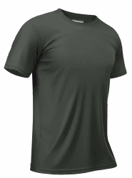 TACVASEN Herren Uv-Schutz T-Shirts UPF 50+ Kurzarm Sonnenschutz Tee Uv Shirts Schwimmshirt XL 06-dunkelgrau Angebot bei HelloDeals