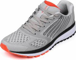 WHITIN Laufschuhe Herren Damen Turnschuhe Sportschuhe Unisex Bequeme Straßenlaufschuhe Walkingschuhe 36-47 38 EU Hellgrau Angebot bei HelloDeals