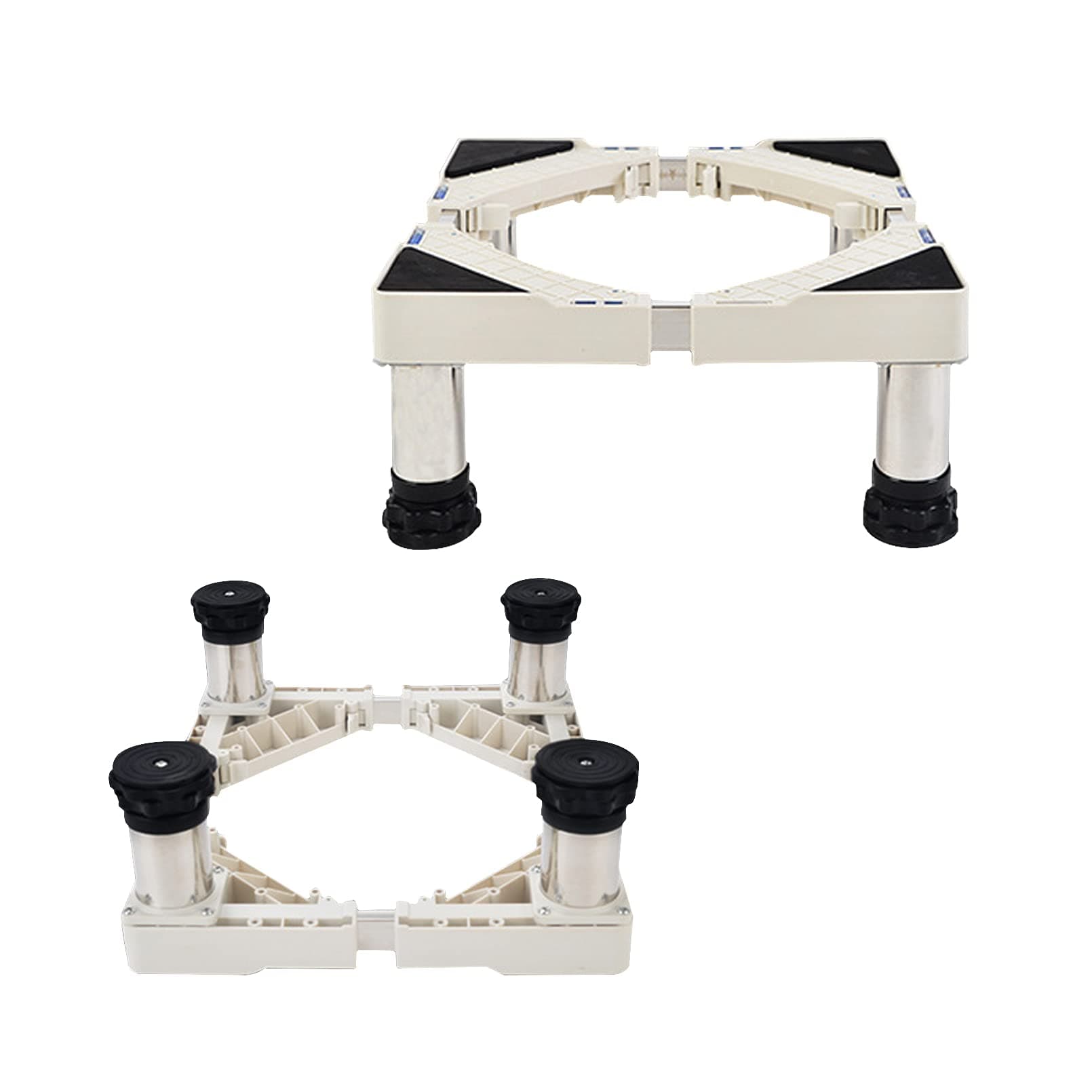 Mini Monoblock Klima Anlage Sockel Untergestell Länge 38-56cm Geschirrspüler Sockel ?Kühlschrankständer mit 4 Edelstahl Füßen Basis für Geschirrspüler, Möbelträger, 150kg (18-22cm) Angebot bei HelloDeals