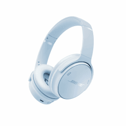 Bose QuietComfort Kabellose Kopfhörer mit Mikrofon und Noise-Cancelling, Bluetooth-Over-Ear-Kopfhörer, Audiophile Kopfhörer, On-Ear-Kopfhörer mit Noise-Cancelling, bis 24 Std. Akkulaufzeit, Eisblau Angebot bei HelloDeals