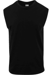 Urban Classics Herren Open Edge Sleeveless Tee L Schwarz Angebot bei HelloDeals