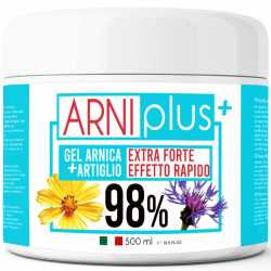 ARNIplus+ Arnika Gel Extra Stark 500 ml, mit Vitamin C, Stark Arnika Salbe Hochkonzentriert Zur Muskelkater,Muskelentspannung Salbe Sehnenscheidenentzündung, Kühlende Sportsalbe Muskel (1x 500ml) 500 ml (1er Pack) Angebot bei HelloDeals