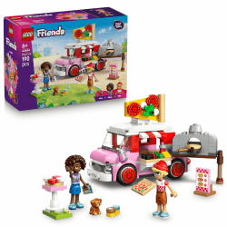 LEGO Friends Pizzawagen - Spielset mit 2 Minifiguren, Hundefigur & Spielzeug Lebensmittel Zubehör - Kinderzimmer Deko - Geschenkidee für Mädchen ab 6 Jahren - 42694 Angebot bei HelloDeals