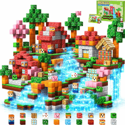 COOLJOYA Magnetische Bausteine, 150 Teile Magnetbausteine Magnetspielzeug, Ostern, Magnetisches Bausteine Blöcke für Kinder ab 3 4 5 6 7, Magnetspiel Kinderspielzeug für Jungen und Mädchen 150 Teile-rasen Angebot bei HelloDeals