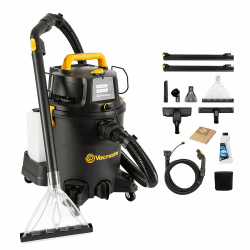 Vacmaster VK1323PFR 1300W 23L 3-in-1 Waschsauger Nass Trockensauger mit Dual-Tank-Design,Bodenreiniger Für Hartböden Teppiche,Teppich-Reinigungsmaschine 23 L Schwarz Angebot bei HelloDeals