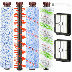 Zubehör für Bissell CrossWave 3-in-1 C3 Pro Nass Trockensauger 3555N, 3 Multi-Oberflächenbürsten 1868 + 2 Filter 1866 für Bissell CrossWave 17132 2225N 2582N 25821 2519 Staubsauger Grün Angebot bei HelloDeals