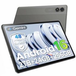 2026 Upgrade Android 16 Tablet 11 Zoll mit Gemini AI, 90Hz TÜV-Augenschutz & Widevine L1, 24GB RAM, 128GB ROM, 2TB erweiterbar, 5G WLAN, T7250 CPU, 8000mAh Akku, Gaming Tablet für Kinder & Erwachsene Angebot bei HelloDeals
